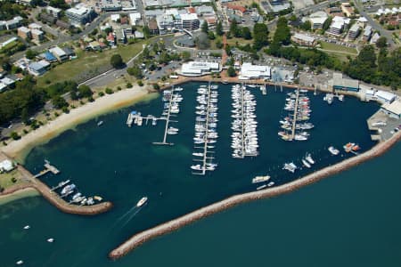 Aerial Image of NELSON BAY MARINA