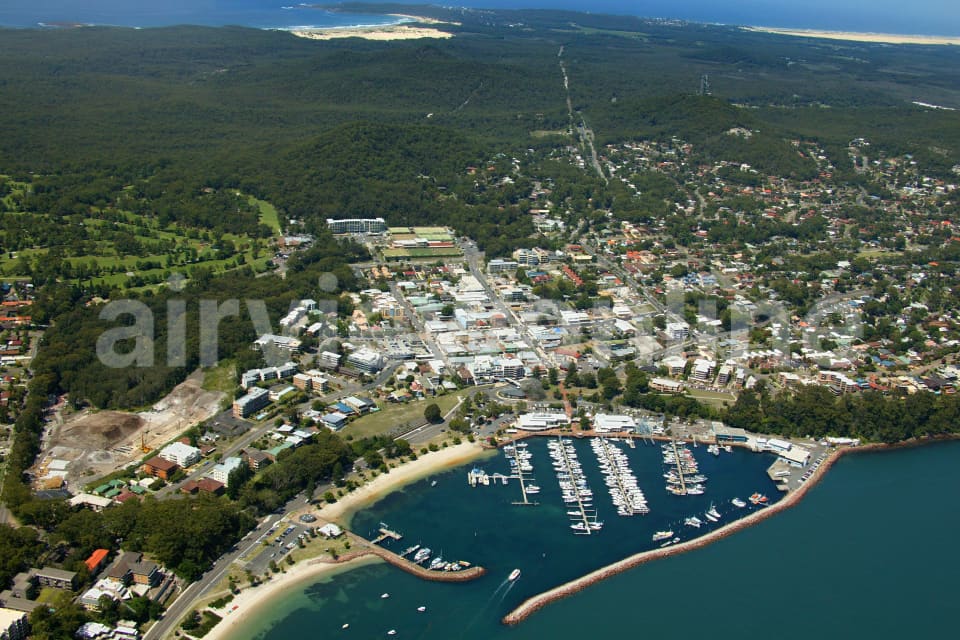 Aerial Image of Nelson Bay to Boat Harbour