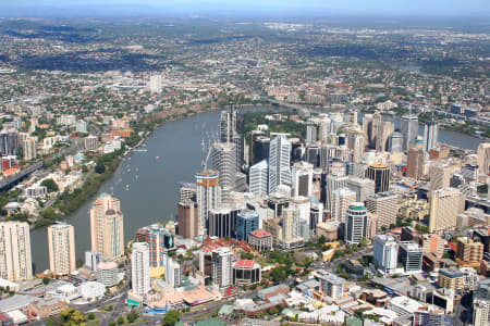 Aerial Image of BRISBANE CITY AND BEYOND