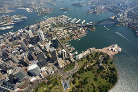 Aerial Image of BIRD\'S EYE VIEW OF SYDNEY CITY