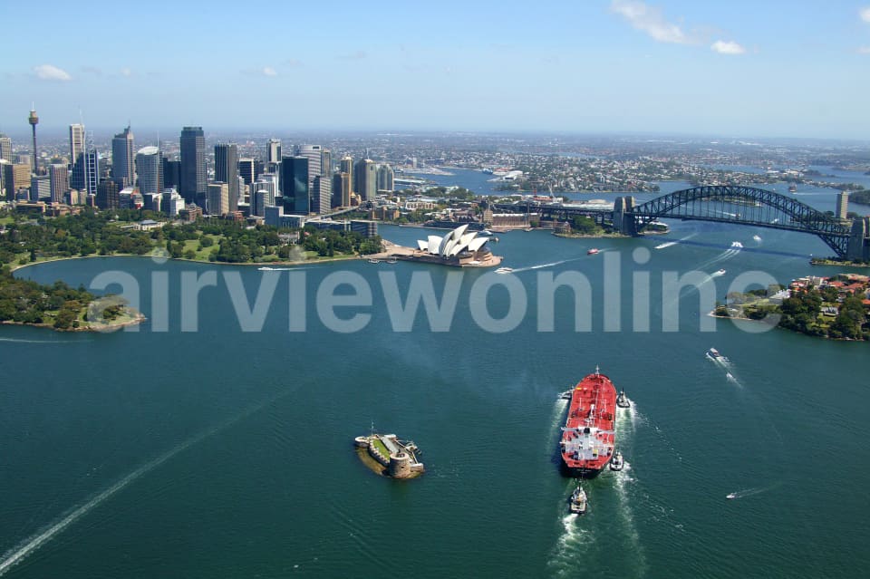 Aerial Image of Sydney Harbour Vista