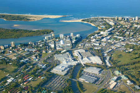 Aerial Image of MAROOCHYDORE TOWN CENTRE