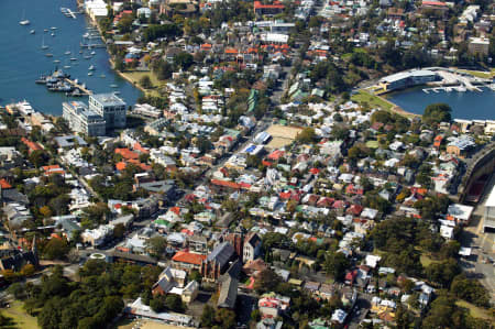 Aerial Image of BALMAIN EAST