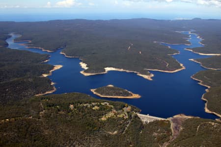 Aerial Image of CATERACT RESERVOIR