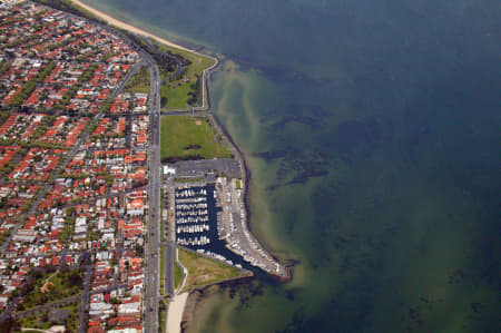 Aerial Image of ST KILDA MARINA