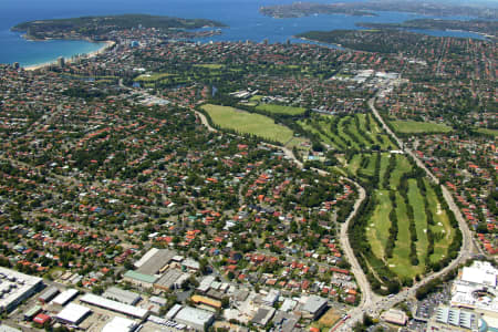 Aerial Image of WARRINGAH GOLF COURSE SOUTH