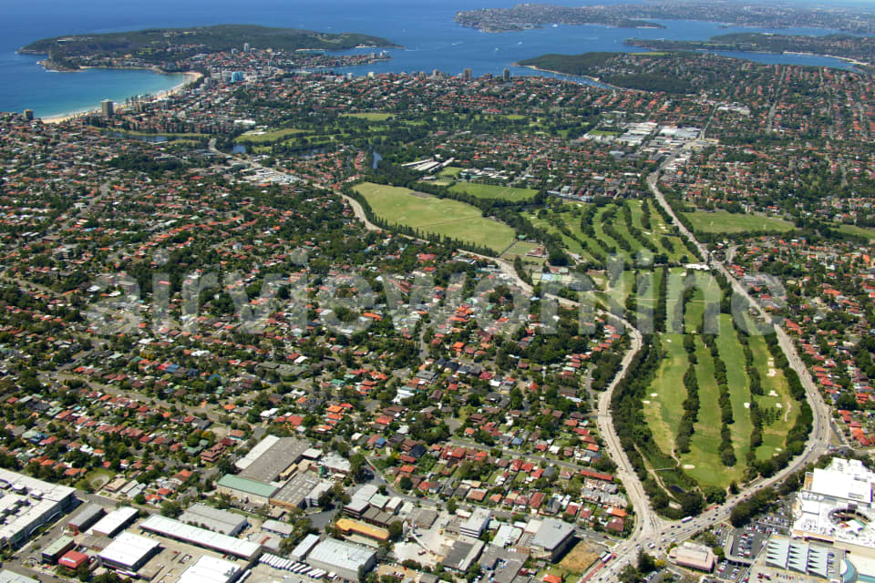 Aerial Image of Warringah Golf Course South