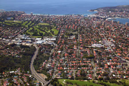 Aerial Image of BALGOWLAH