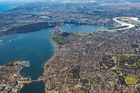 Aerial Image of CANNING BRIDGE