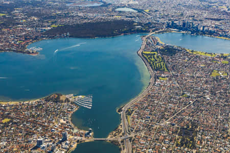 Aerial Image of CANNING BRIDGE