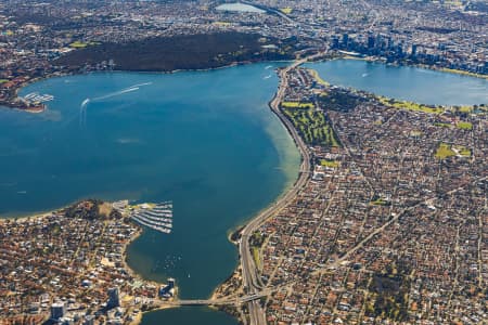 Aerial Image of CANNING BRIDGE