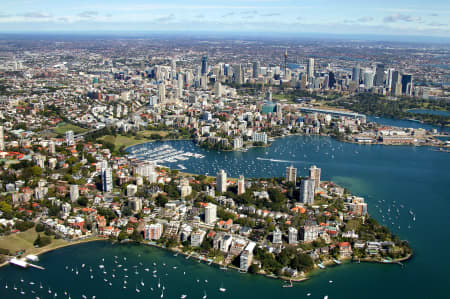 Aerial Image of DARLING POINT