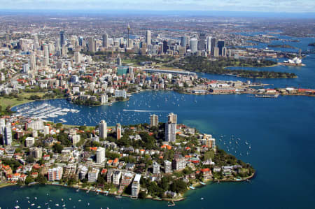 Aerial Image of DARLING POINT