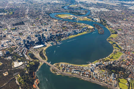 Aerial Image of SOUTH PERTH