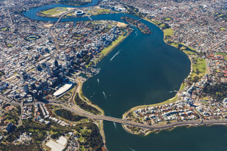 Aerial Image of SOUTH PERTH