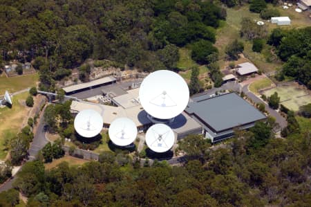 Aerial Image of TELSTRA SATELLITE EARTH STATION