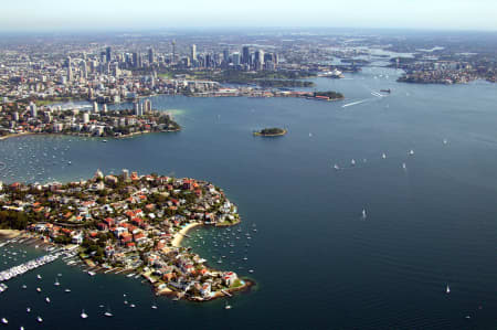 Aerial Image of POINT PIPER