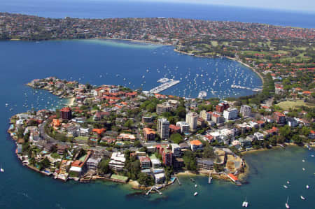 Aerial Image of POINT PIPER