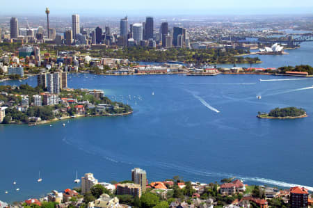 Aerial Image of POINT PIPER