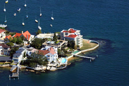 Aerial Image of POINT PIPER