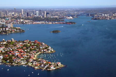 Aerial Image of POINT PIPER