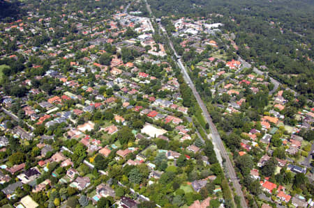 Aerial Image of TURRAMURRA