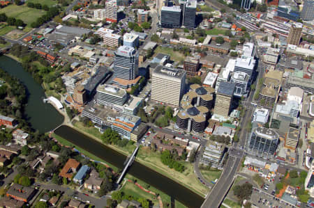 Aerial Image of SOUTH EAST ONTO PARRAMTTA CBD