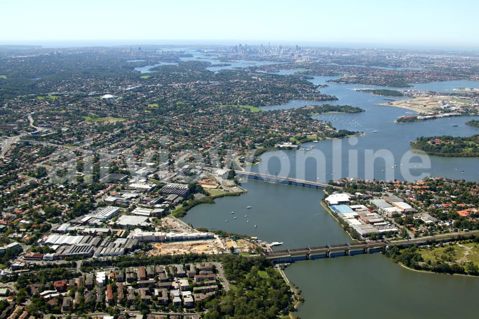 Aerial Image of East over Meadowbank