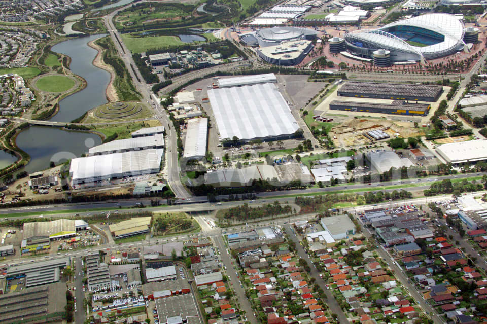 Aerial Image of North over Lidcombe