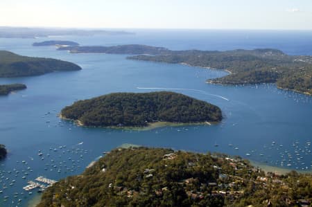 Aerial Image of PITTWATER