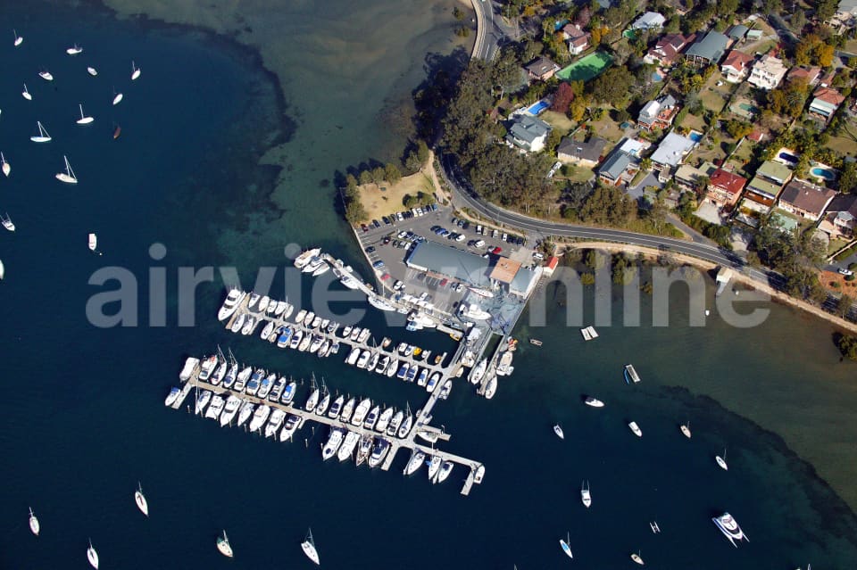 Aerial Image of Marina at Bayview