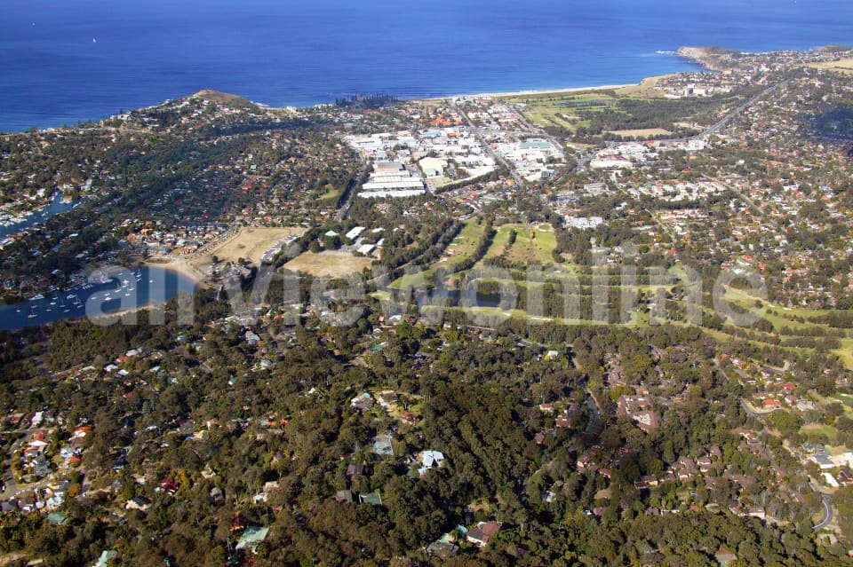Aerial Image of Bayview to Mona Vale