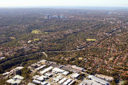 Aerial Image of LANE COVE TO CHATSWOOD
