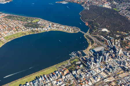 Aerial Image of SOUTH PERTH