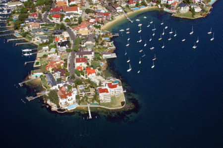 Aerial Image of POINT PIPER