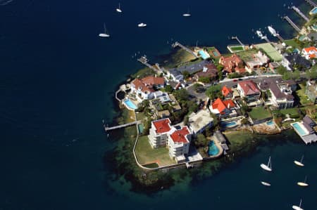 Aerial Image of POINT PIPER