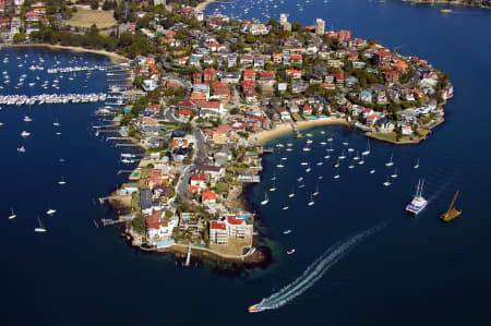 Aerial Image of POINT PIPER