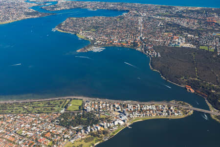 Aerial Image of SOUTH PERTH