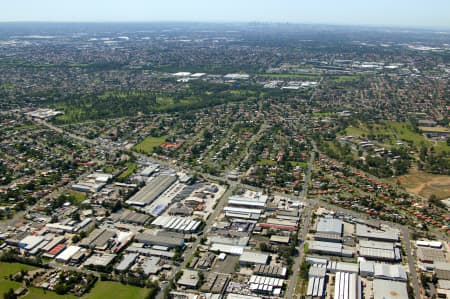 Aerial Image of YENNORA TO SYDNEY