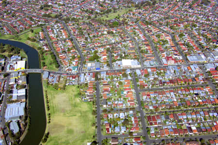 Aerial Image of CANTERBURY