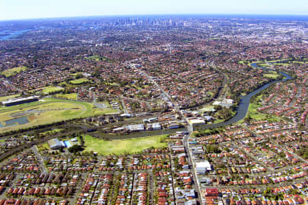 Aerial Image of CANTERBURY