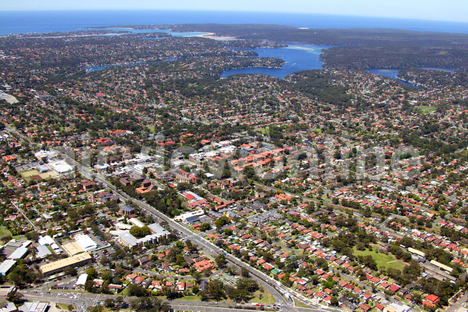 Aerial Image of Gymea to Port Hacking