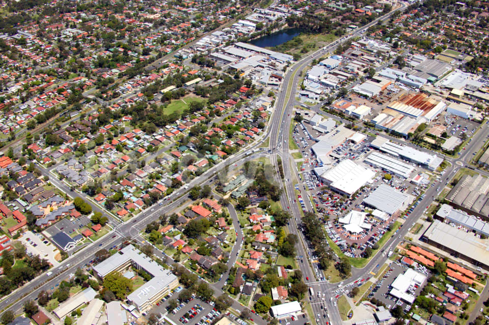 Aerial Image of Gymea and Kirrawee