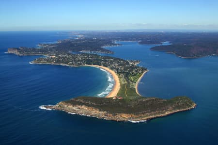 Aerial Image of BARRENJOEY AND THE NORTHERN BEACHES