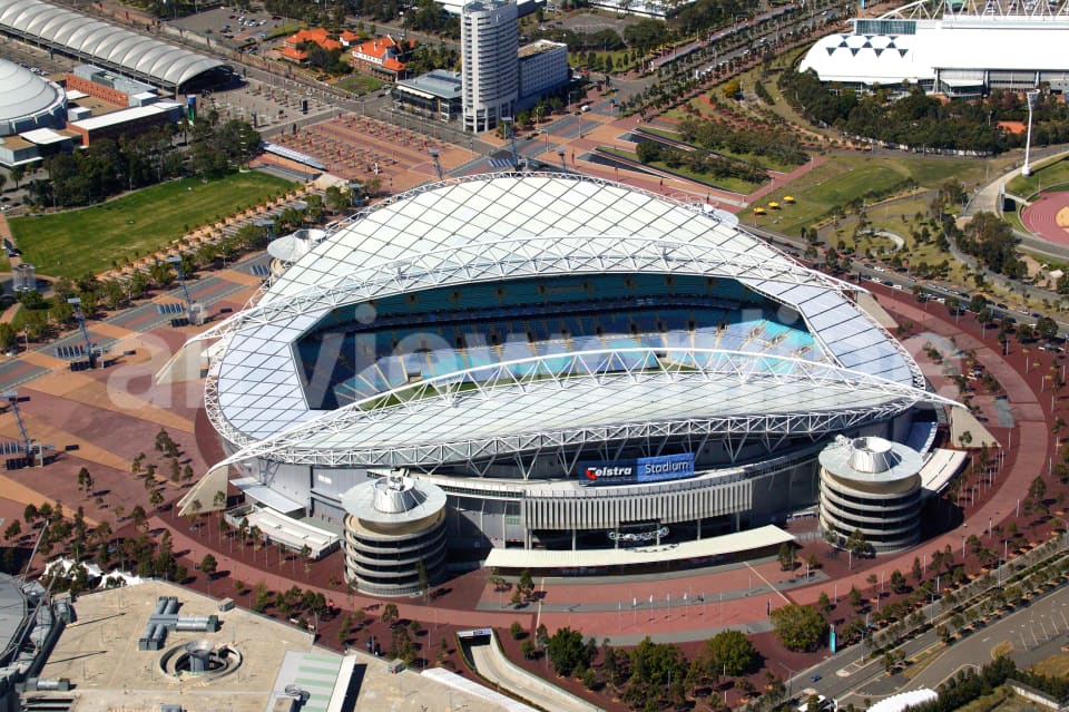 Aerial Image of Telstra Stadium