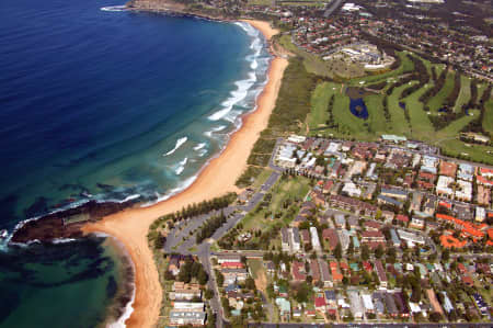 Aerial Image of MONA VALE BEACH