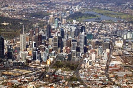 Aerial Image of MELBOURNE CBD