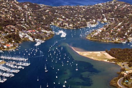 Aerial Image of BAYVIEW AND NEWPORT
