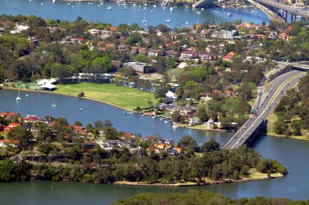 Aerial Image of LINLEY POINT AND HUNTERS HILL