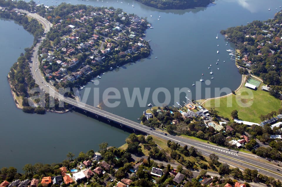 Aerial Image of Fig Tree Bridge